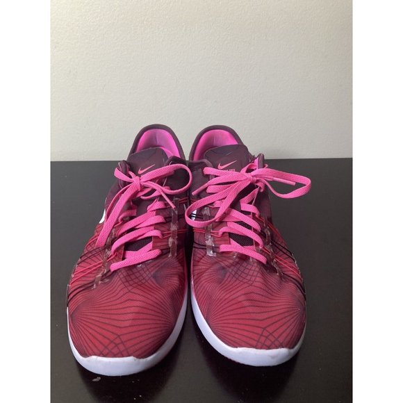 Nike Free TR 6 Womens Running Training Shoes Pink Size 10 Used - Picture 3 of 12